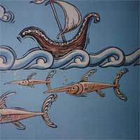 Childs Room with sea motif