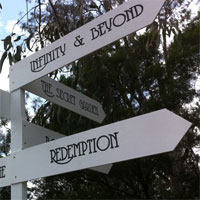 Signage for Harvest Festival, Sydney